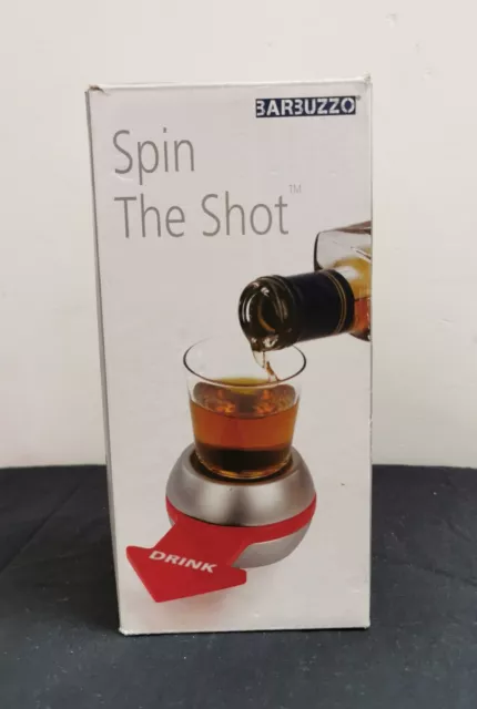 Spin The Shot Drinking Game Roulette Glass Spinner Party Father Day Gift