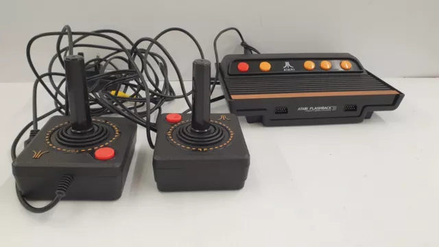 Atari Flashback 3 Games Console Plug & Play Used Good Condition (A5)