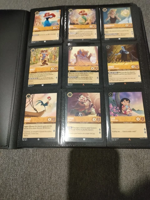 Lorcana First Chapter Complete Set No Foil 204 + Plus 53 Foil And One Enchanted