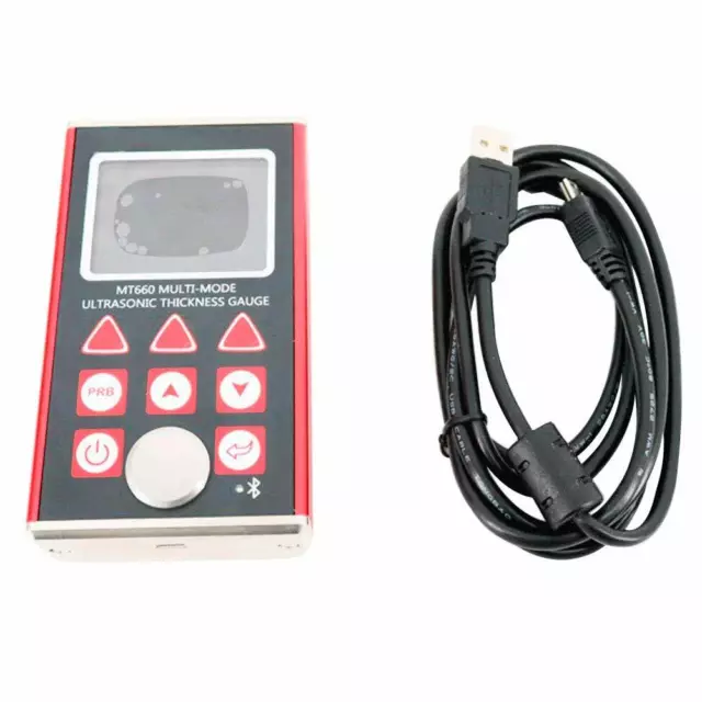 Multi Mode Ultrasonic Thickness Gauge Tester Pulse-Echo Echo-Echo 0.001mm 2