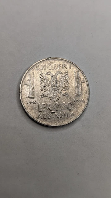 [🇦🇱Albania] - 0.2 Lek (1940) Coin