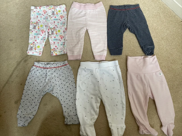 Baby Girls Leggings/bottoms Bundle 0-3 Months