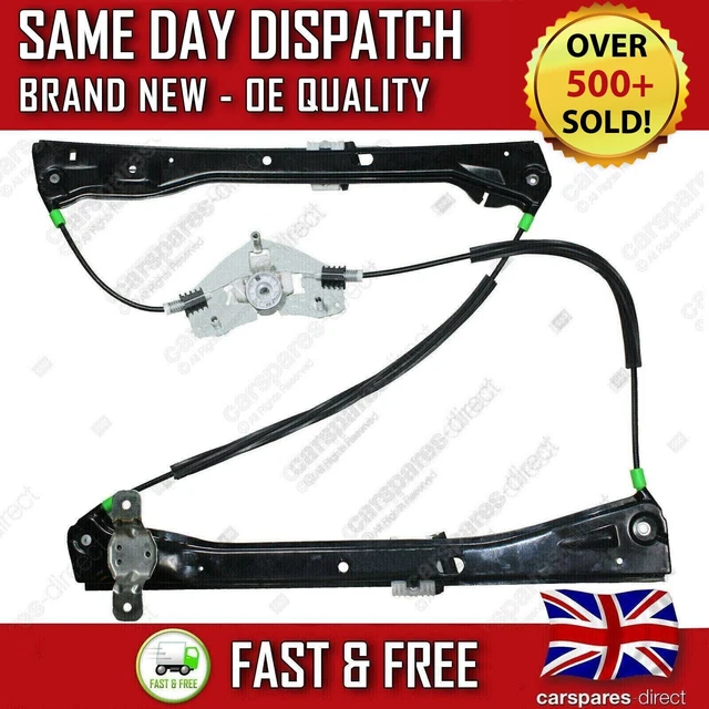 VW GOLF MK5 Driver Side Front Right Window Regulator 20032009 4/5