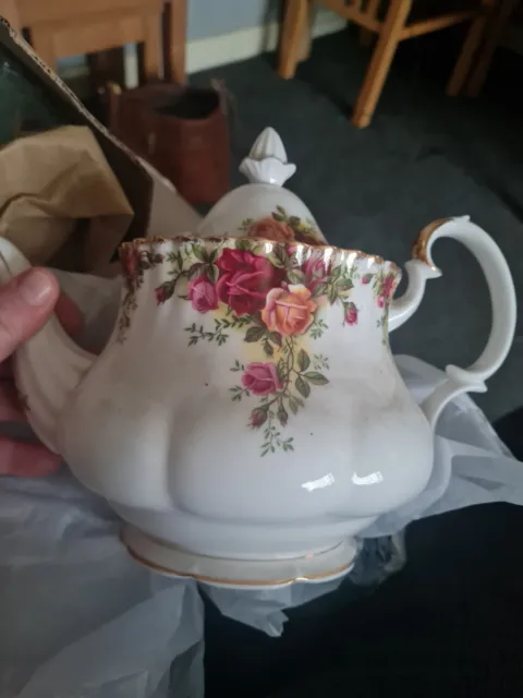 old country roses royal albert tea set