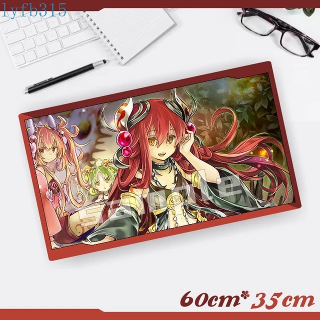 Yu-Gi-Oh! Traptrix Keyboard Mouse Pad Desk Card Pad Game Playmat 35x60cm #F