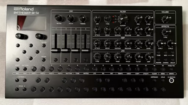 Módulo de sonido caja de ritmos sintetizador digital compacto de escritorio Roland SH-4D