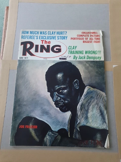 Vintage Boxing The Ring Magazine 1971 June (TRM.B8)