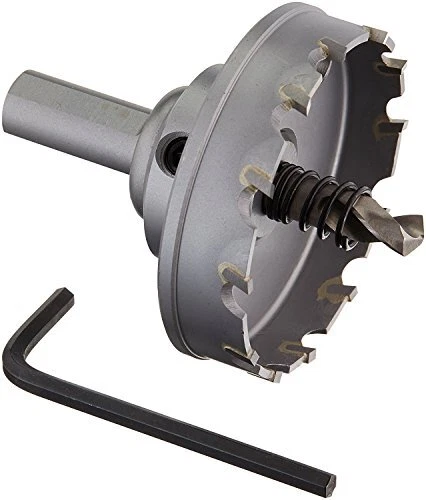 3-3/8" Carbide Tipped Hole Saw/Cutter with 1" Depth of Cut, CTH Series