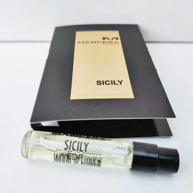 MANCERA SICILY EAU de Parfum mini Spray Sample Vial Fragrance, 2ml ...