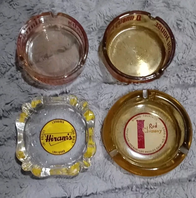 VINTAGE LOGOED ASHTRAY Lot Of 2 $8.23 - PicClick CA