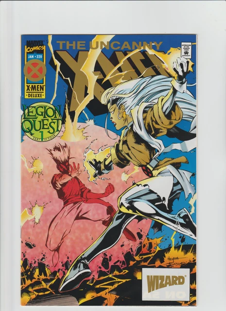 The Uncanny X-Men #320 Wizard VARIANT GOLD. 1995 Marvel Legion Quest Pt. 1