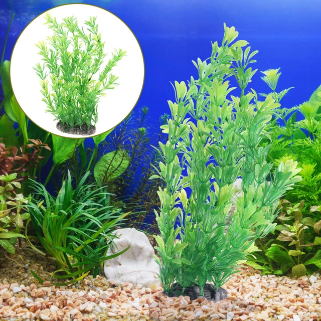 Planta acuática adornos tanque de peces planta acuática acuario plantas decoración fis