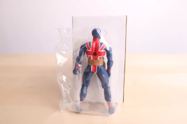 Figura de acción exclusiva de 5" Union Jack ToyFare Mail Away Marvel ToyBiz - 1998 2