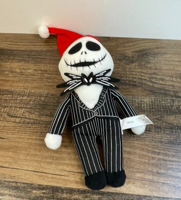 Nightmare Before Christmas Jackz Skellington 10" Plush Figure Dolls Santa Claus 2