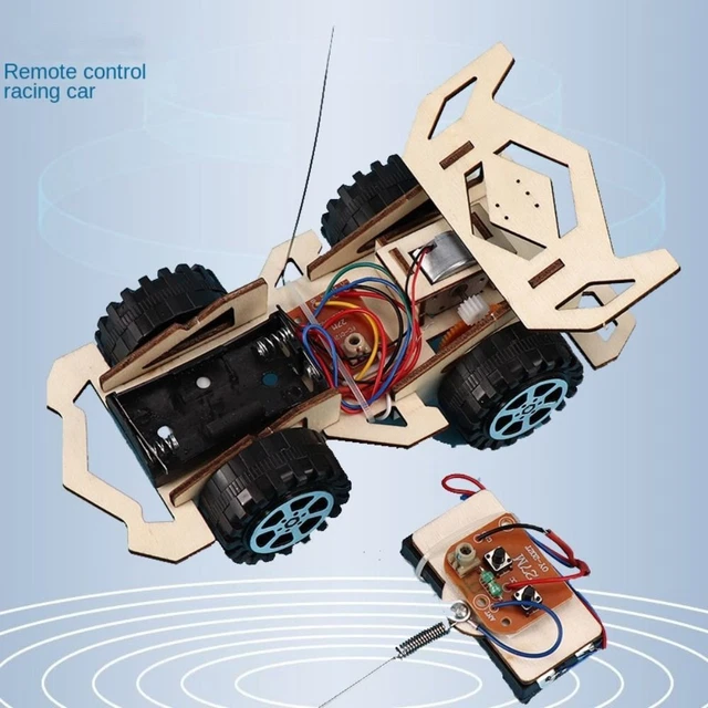 Electric toy car with remote control shop operation