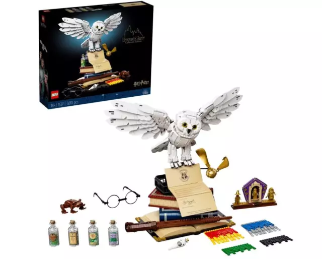 76391 Lego Harry Potter Icone Di Hogwart Edwige Edizione Collezionista Sigillato