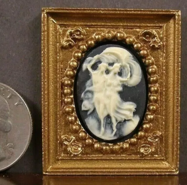 Small  3D  Framed  Picture ~Dollhouse Miniature~ 1:12 or 1/24  scale ~ Room Box