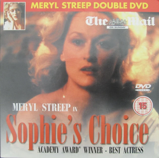 SOPHIES CHOICE DVD Meryl Streep Kevin Kline Peter Macnicol EUR 2,07 ...