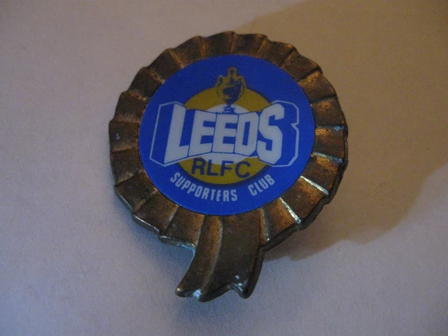 Ancien Insigne Métal Coffer – Leeds RLFC – Rugby League Supporters Club