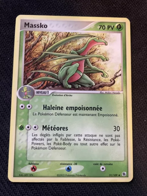 Massko Unco - Pokemon 31/109 Ex Rubis Et Saphir Neuf Fr