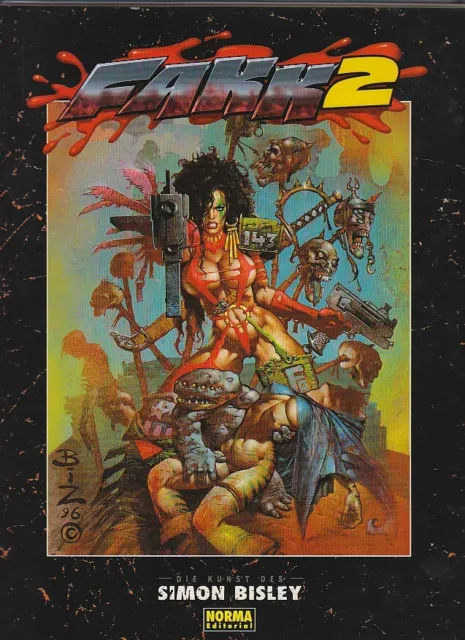 F.A.K.K. Nr. 2 Softcover Comic von Simon Bisley in Topzustand !!!