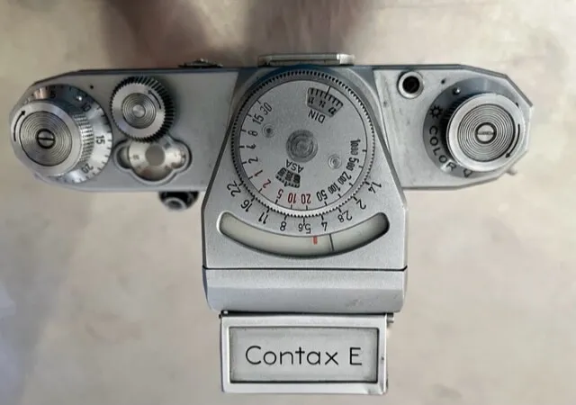 Rare! Contax E - SLR Camera Body - Case & Case - Classic-Camera24