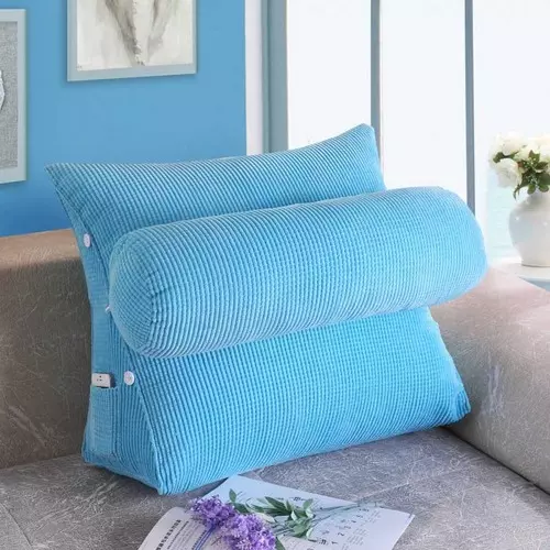 Sofa Back Pillow Bed Backrest Office Chair Support Waist Cushion Lounger Lumbar