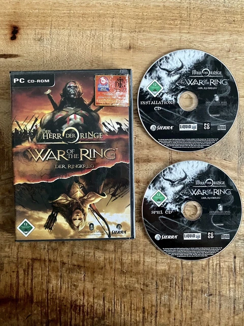 Der Herr Der Ringe War Of The Ring Der Ringkrieg DER HERR DER Ringe: War Of The Ring - Der Ringkrieg (PC, 2003) EUR 6,97