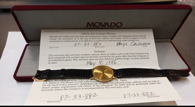Orologio Movado Museum