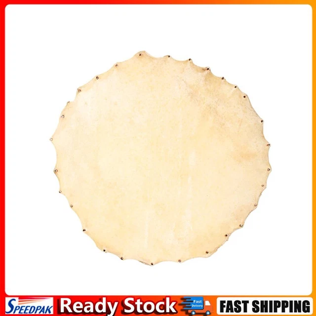 Drum Goat Skin Head for African Tambourine Percussion Drum Part (Diameter 300mm)