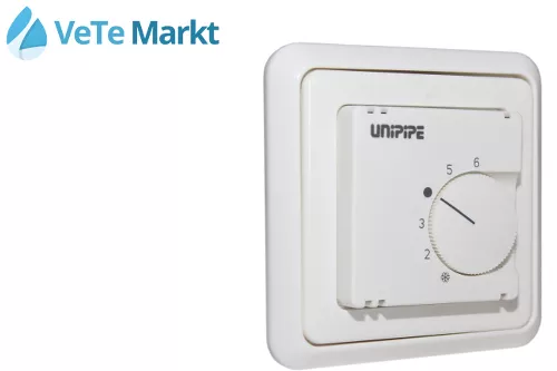 Unipipe UP24 Flush Wired 24V Thermostat Ambiant Contrôleur de Salle Sonde