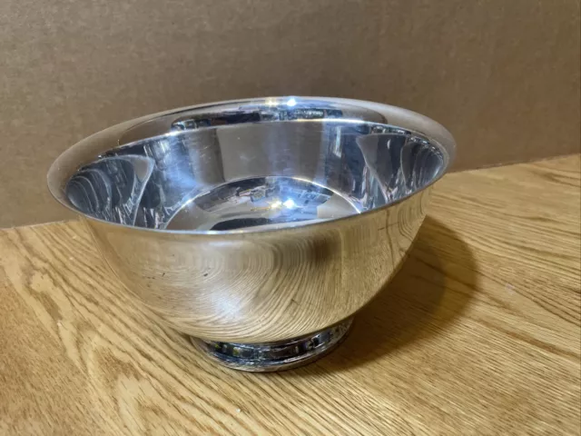 International Silver Company Silverplate 7 Inch Revere Bowl -