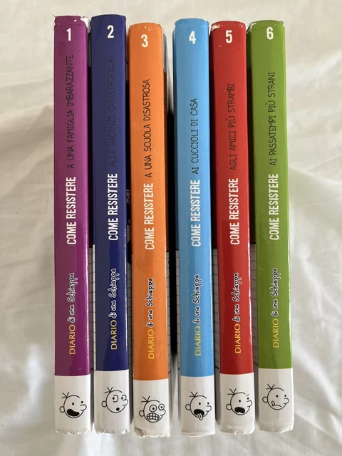 JEFF KINNEY DIARIO DI UNA SCHIAPPA Vol. 16 Lotto Serie 2020 Il Castoro