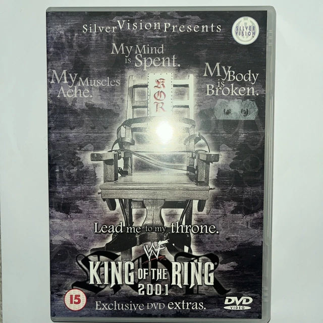 Wwf King Of The Ring 2001 Highlights WWF KING OF The Ring 2001 Dvd Rare Wrestling WWE Ecw Wcw FREE POST £29.