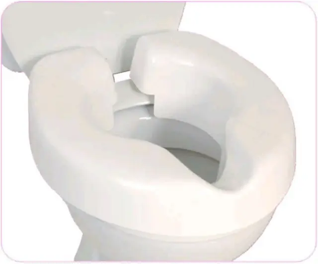 NRS Healthcare F25145 Novelle Portable Clip-On Raised Toilet Seat Eligible for