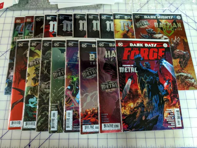 Dark Nights Metal (DC 2017) Metal #1-6 plus tie-ins (Lot of 18 Comics) NEW
