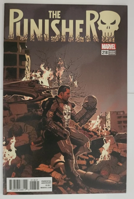 Punisher 218 Nm 1:25 Smallwood Variant 1St Frank Castle War Machine Marvel 2018