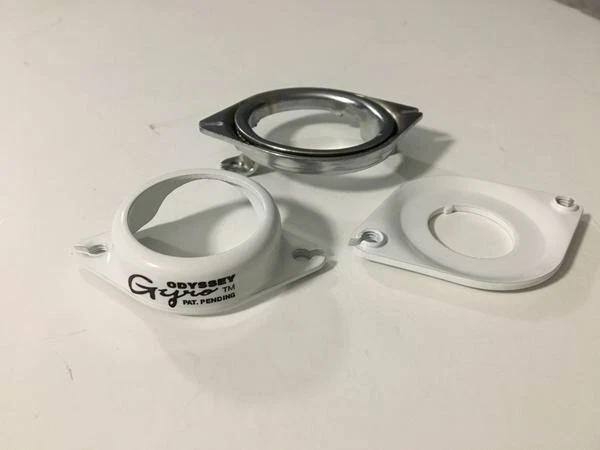 Gyro Rotor System Odyssey Pour BMX Old School - Aluminium Noir - Neuf Sous Emballage