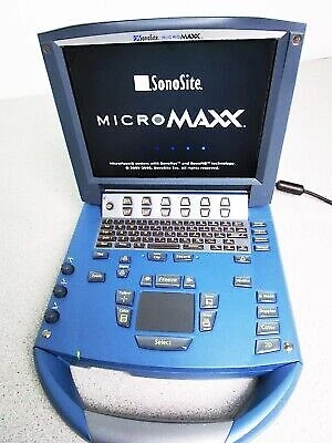 SonoSite MicroMaxx Ultrasound System Model Number- P08840-22 Parts/Repair