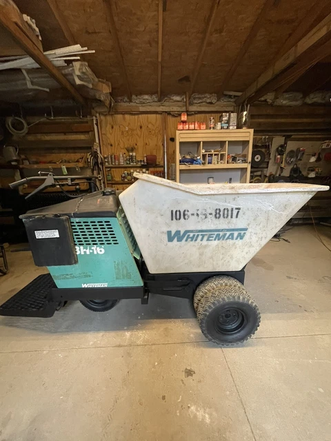 Whiteman WBH-16F Gas Power Concrete Cement Buggy - Low Hour