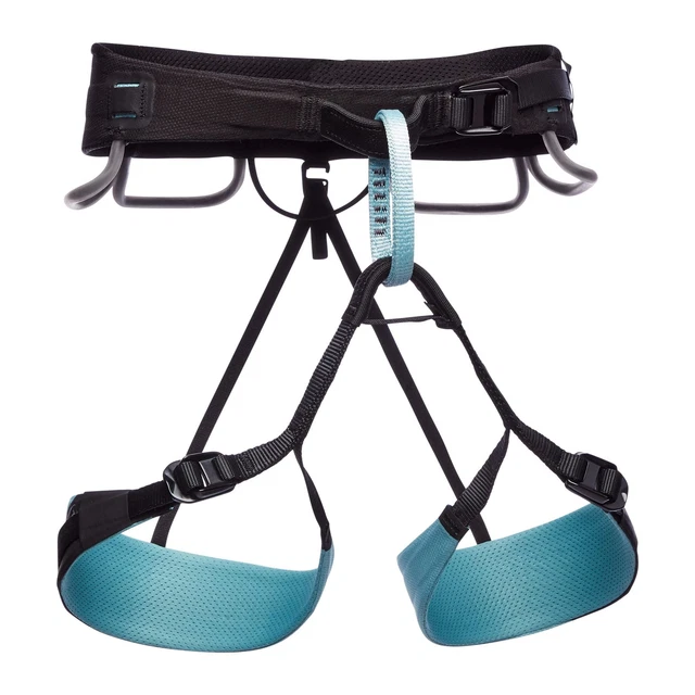Black Diamond Womens Technician Rock Climbing Harness Large Blue Note