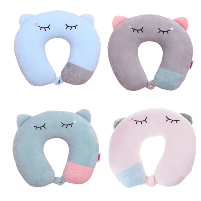 KIDS FRIENDLY NECK Support Shape Pillow Memory Foams Travel Accessory KIDS FRIENDLY NECK Support Shape Pillow Memory Foams Travel Accessory