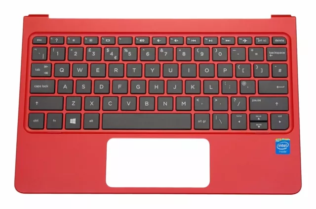 Neu HP Pavilion X2 10-N Cover Handauflage UK Qwerty Tastatur 814720-031