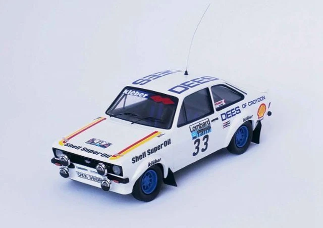 Miniature Trofeu 1/43 - Ford Escort Mk2 - RAC Rally 1977 - RR.uk43 - Occasion