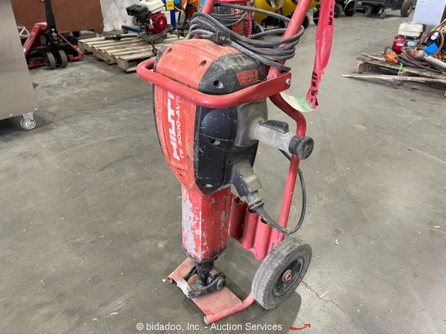 2017 Hilti TE 3000-AVR Electric Concrete Demo Breaker Jackhammer Tool bidadoo