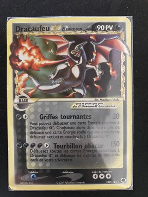 Carte Pokemon Dracaufeu star 100/101 Ex île des dragons