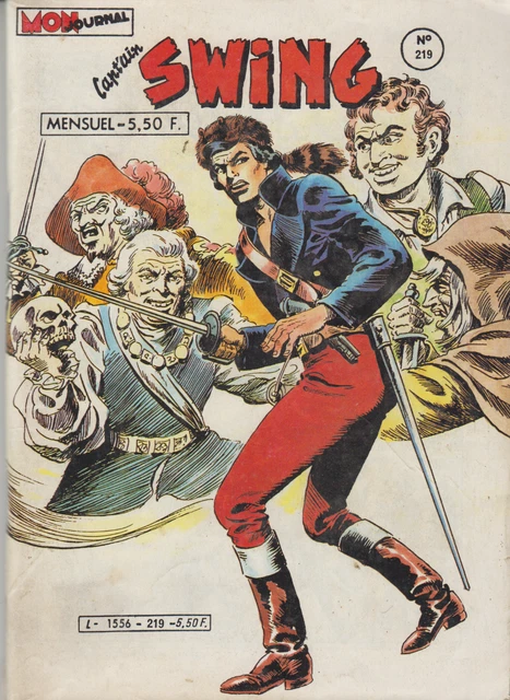 CAP'TAIN SWING N°49 - BD Petit Format Mondial - Franco-Belge - État Correct