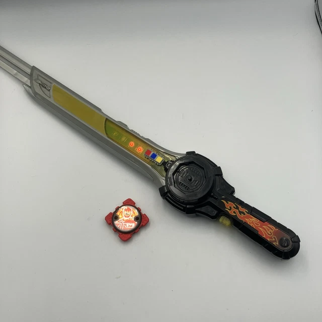 Power Rangers Ninja Steel Ninninger DX Rockstorm Guitar Sword Morpher BANDAI Power Rangers Ninja Steel Ninninger DX Rockstorm Guitar Sword Morpher BANDAI