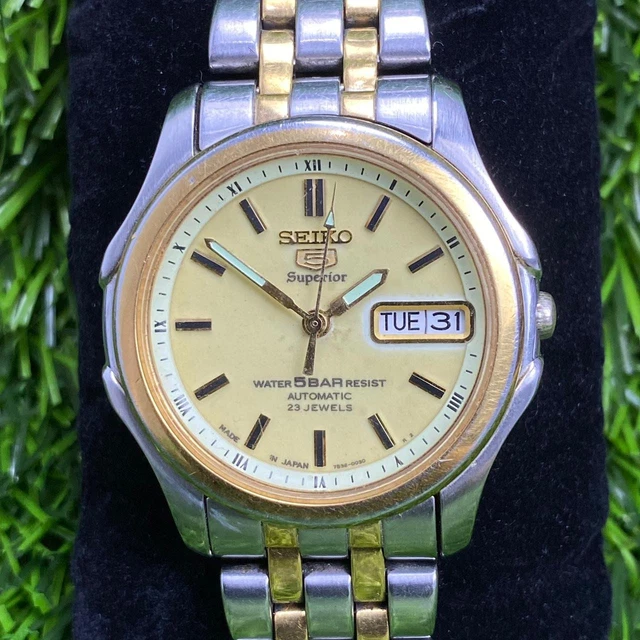 Montre Seiko Superior SKZ271J2 - Plongeur Automatique 200m - Homme - Boîtier 43mm Noir - Neuve Avec étiquettes
