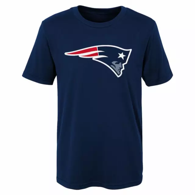 Neuf England Patriots T-Shirt NFL Primary Couleur Logo T-Shirt - Neuf